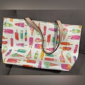 Kate Spade cute ice cream tote